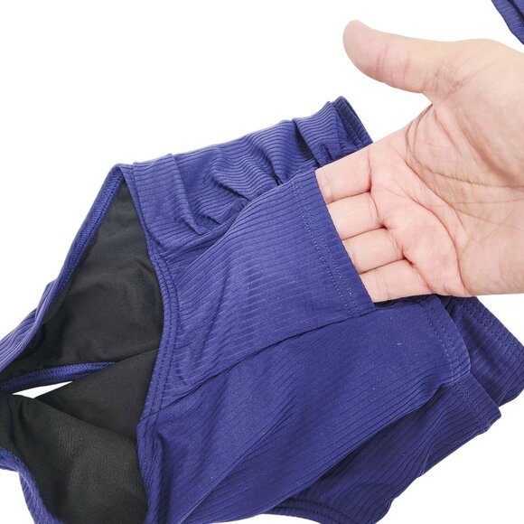 Charmo Womens High-Waisted Bikini Set Strappy Back UPF Protection Size S - Picture 11 of 11